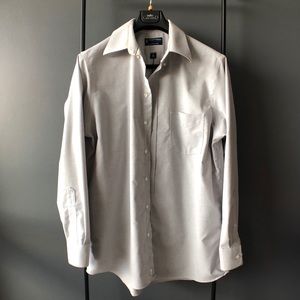 Gray oxford shirt
